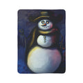 “Francis The Snowman” Fleece Sherpa Blanket - Created by Marszs333