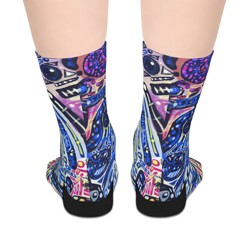 “Benson” Crew Socks - Created by Marszs333