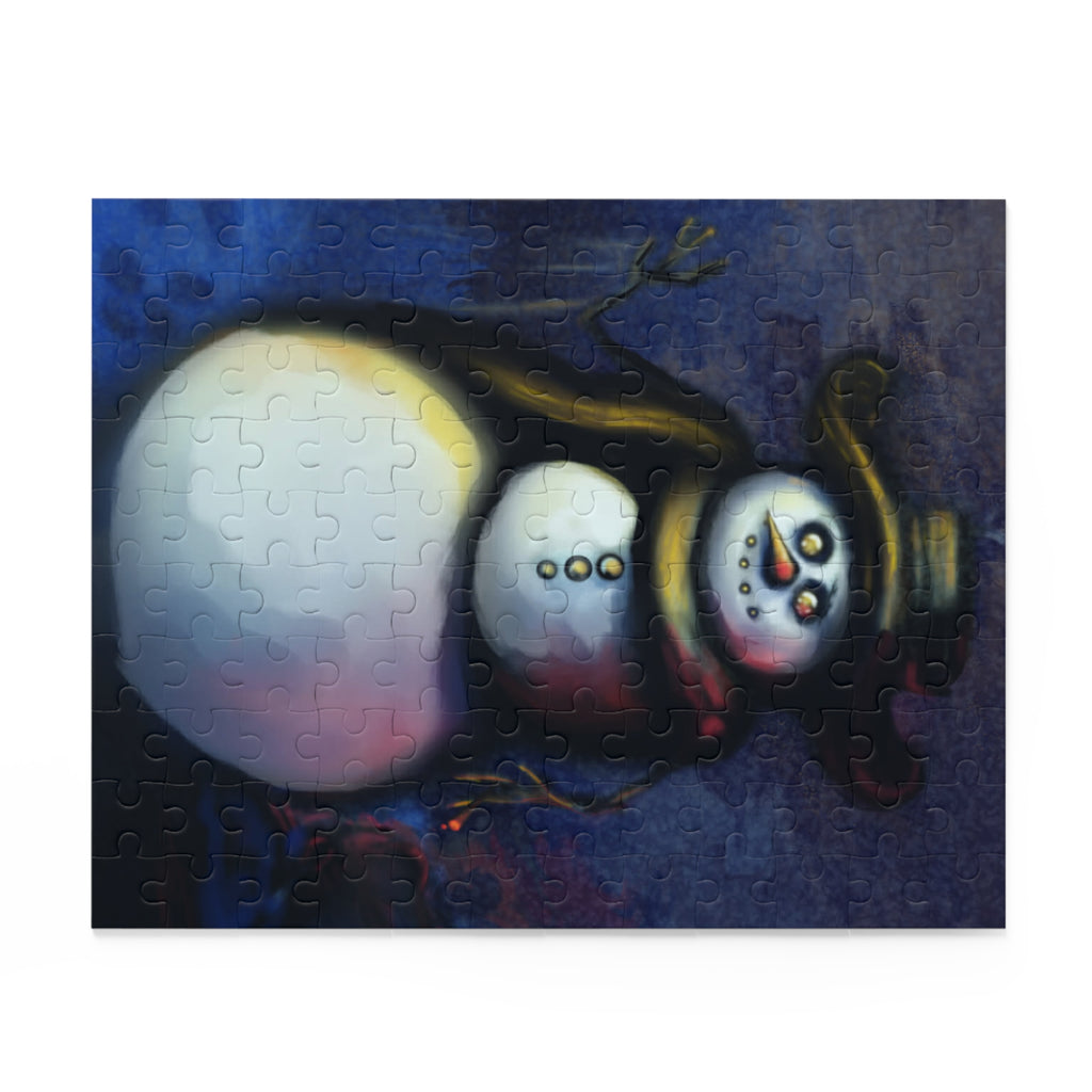 “Francis the Snowman” Puzzle (120, 252, 500-Piece) - Created by Marszs333