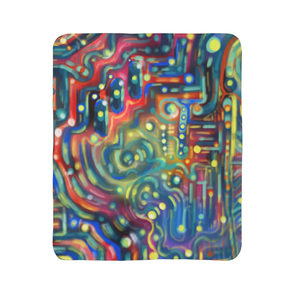 “Gushers” Fleece Sherpa Blanket - Created by Marszs333