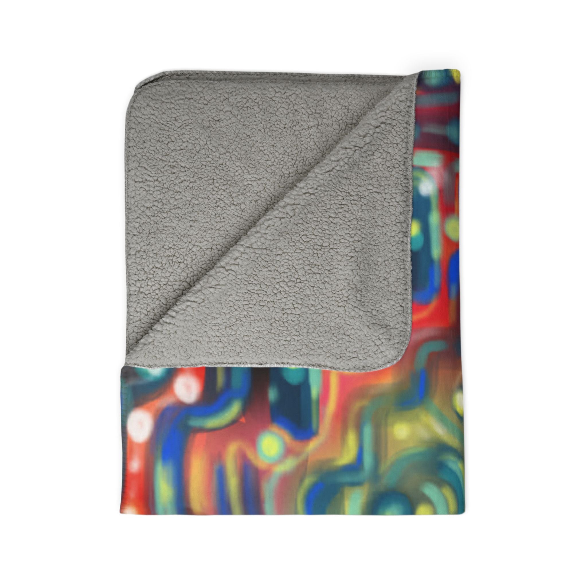 “Gushers” Fleece Sherpa Blanket - Created by Marszs333