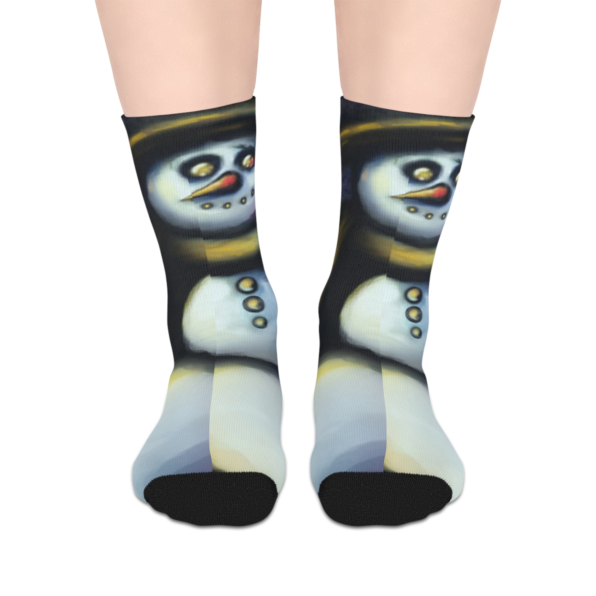 “Francis the Snowman” Crew Socks - Created by Marszs333