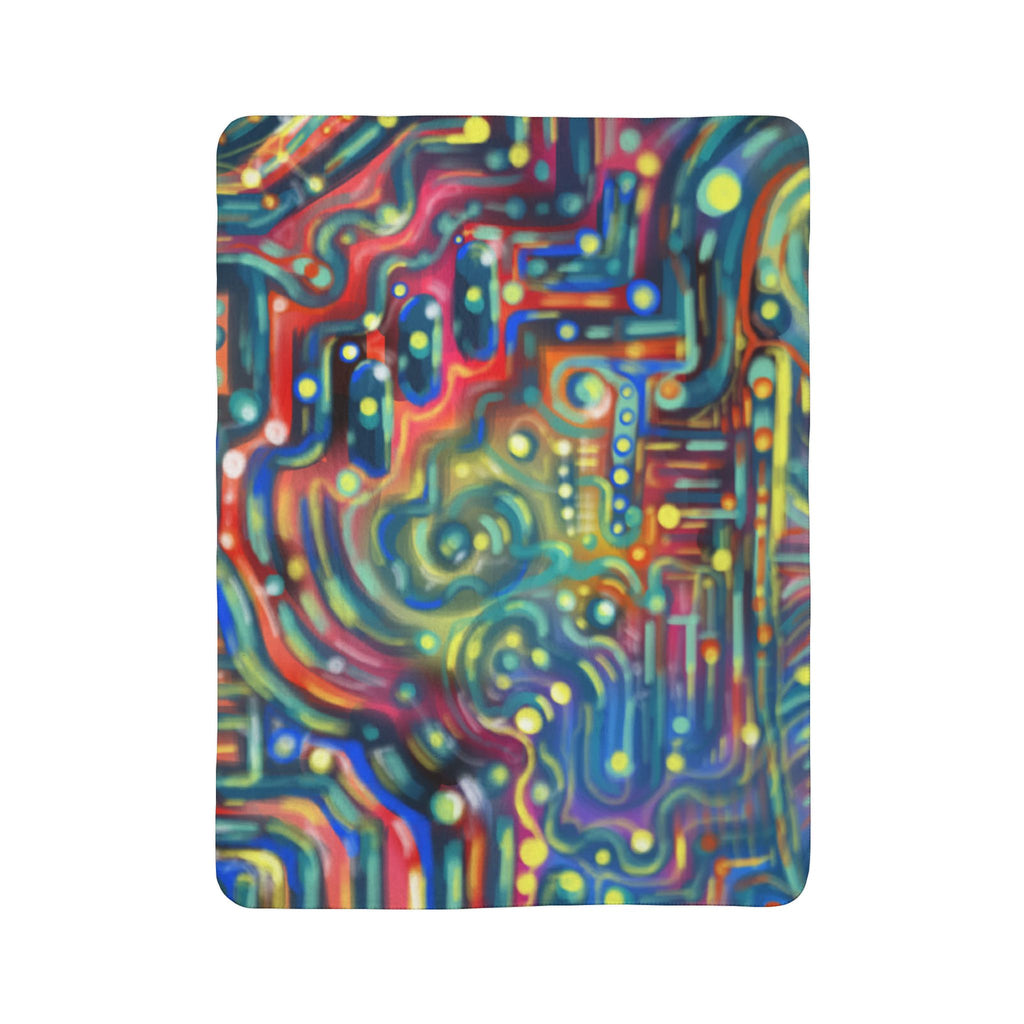 “Gushers” Fleece Sherpa Blanket - Created by Marszs333