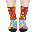 “Double Vision Collision” Crew Socks - Created by Marszs333