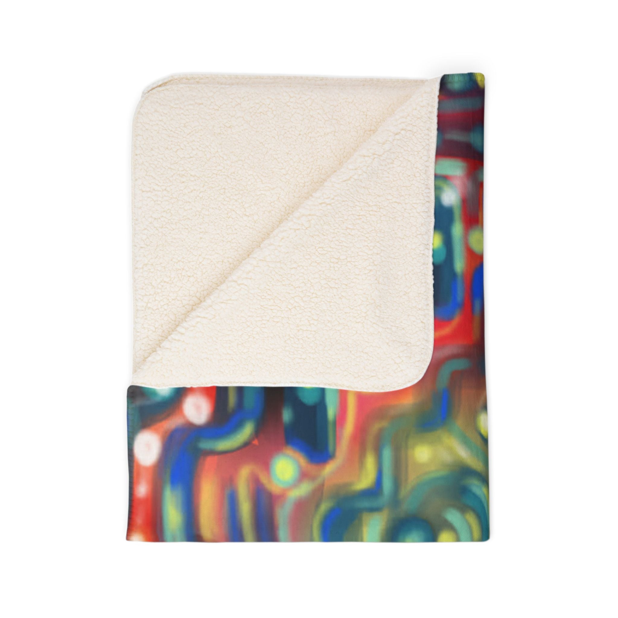 “Gushers” Fleece Sherpa Blanket - Created by Marszs333