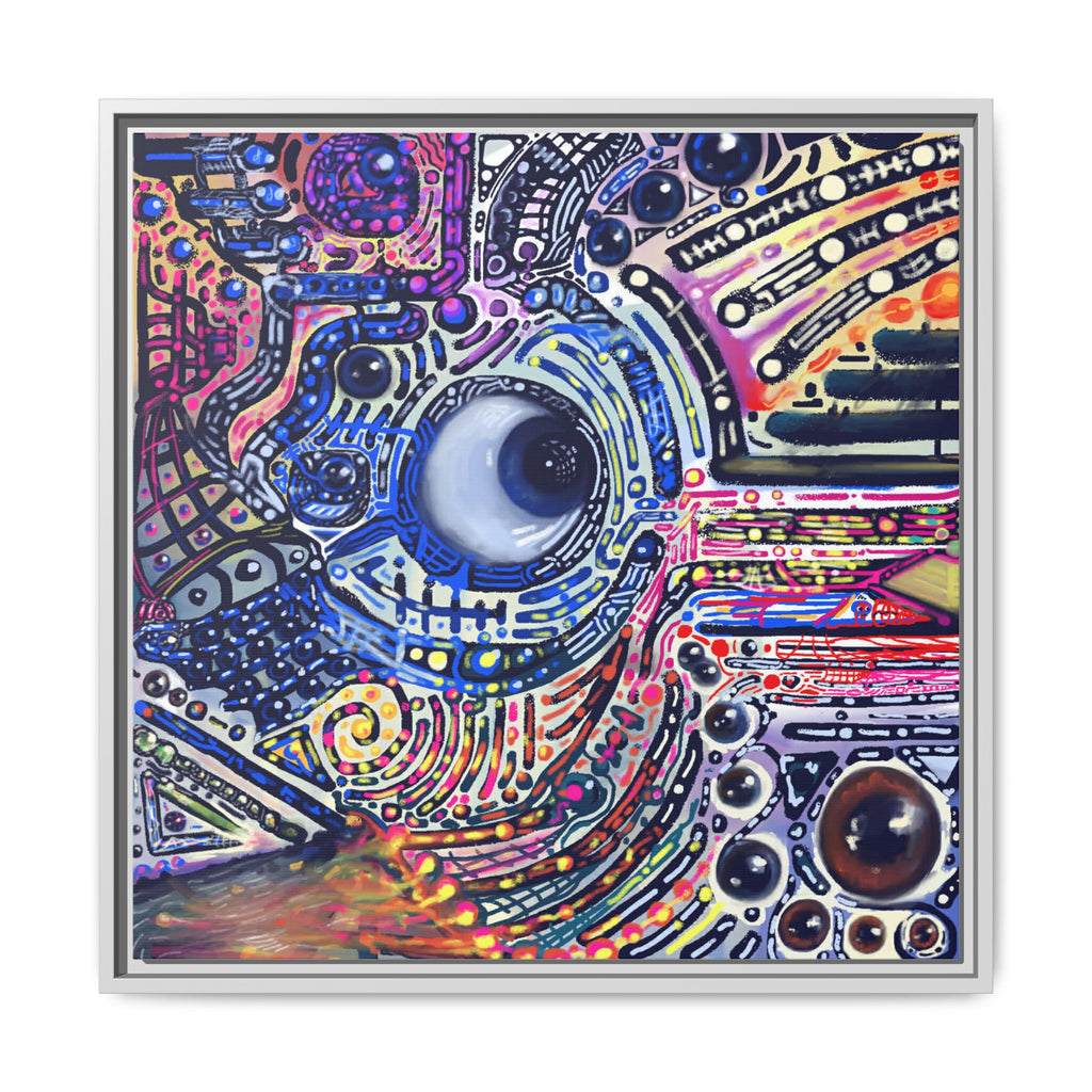 "Benson" - Created by Marszs333 - Framed Canvas