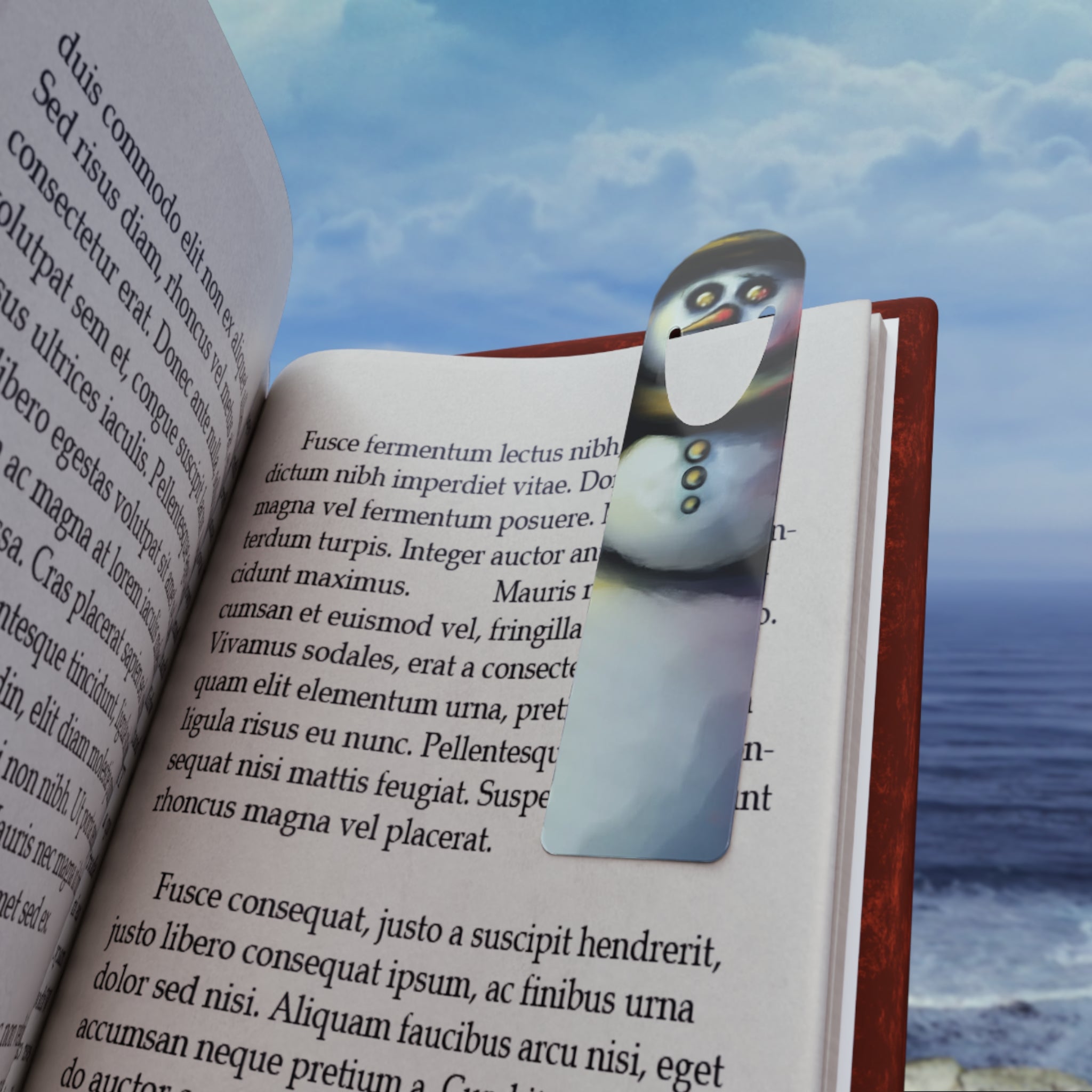 “Francis the Snowman” Bookmark - Created by Marszs333