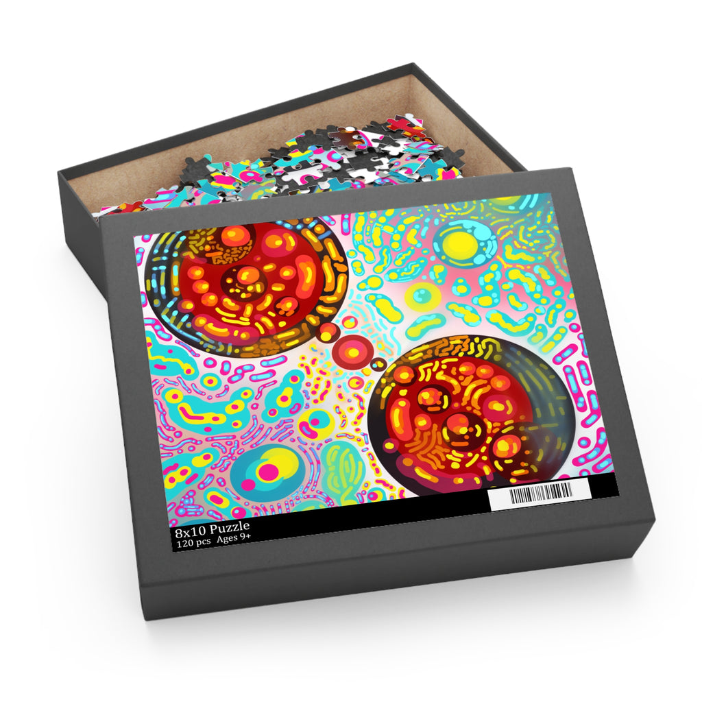 “Double Vision Collision” Puzzle (120, 252, 500-Piece) - Created by Marszs333