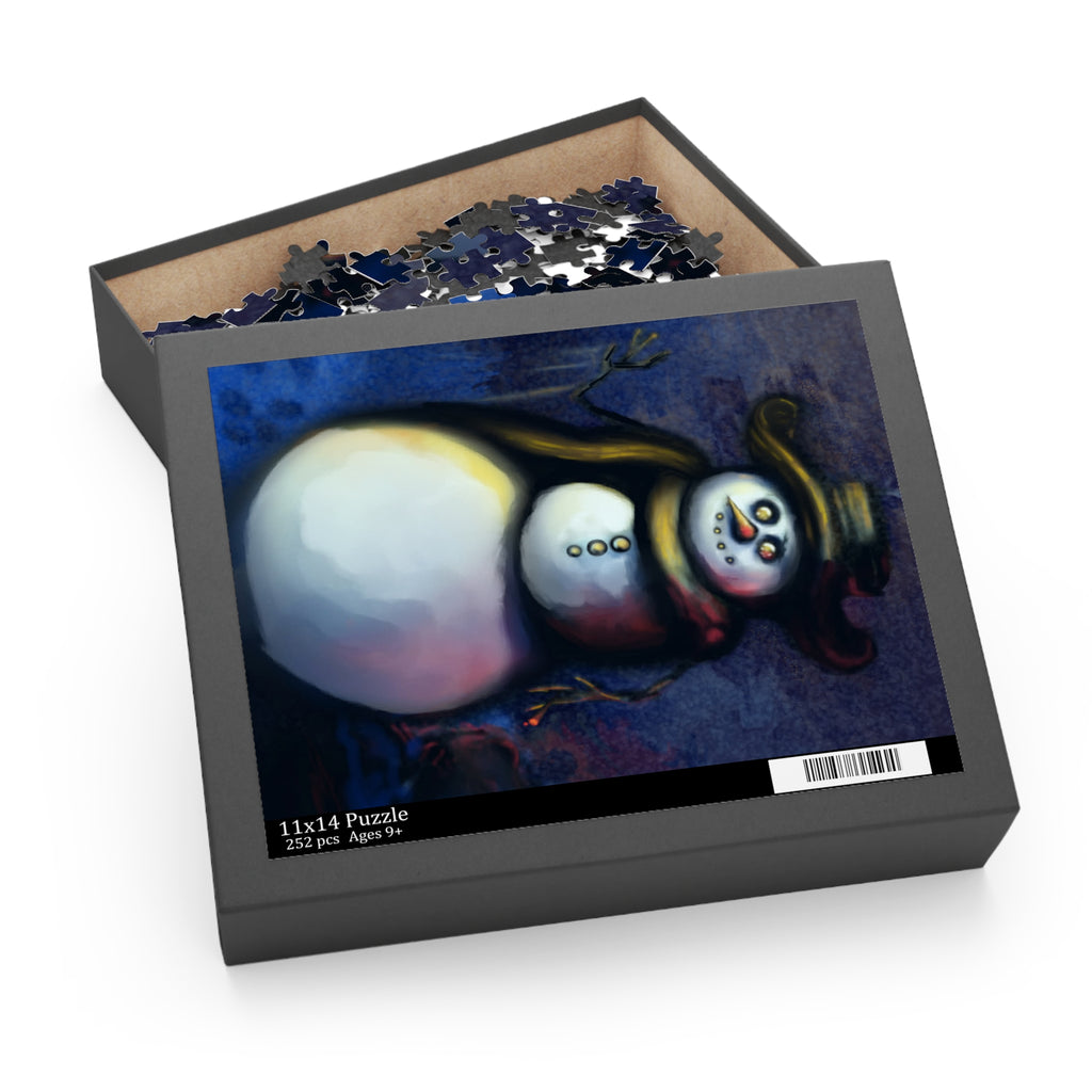 “Francis the Snowman” Puzzle (120, 252, 500-Piece) - Created by Marszs333