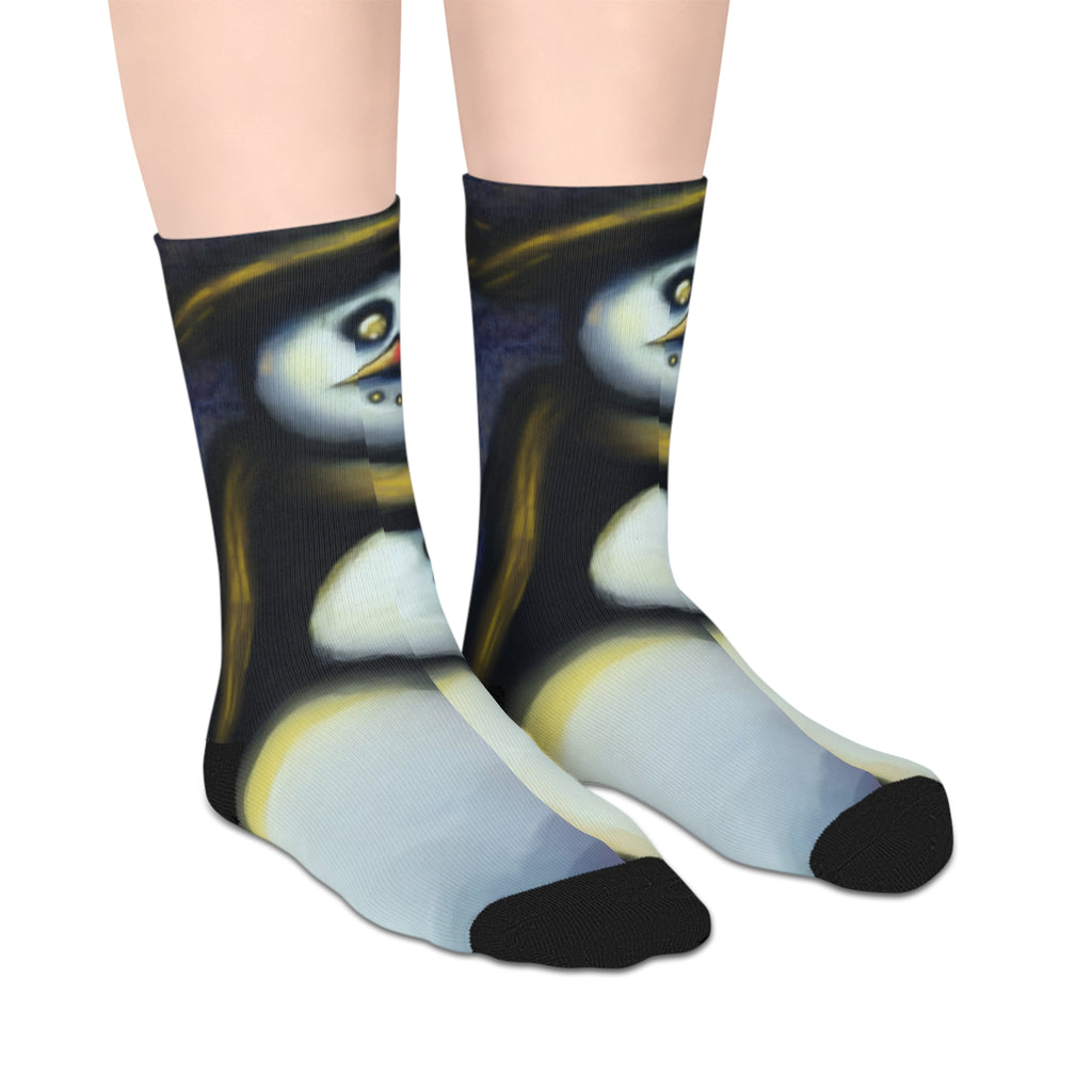 “Francis the Snowman” Crew Socks - Created by Marszs333