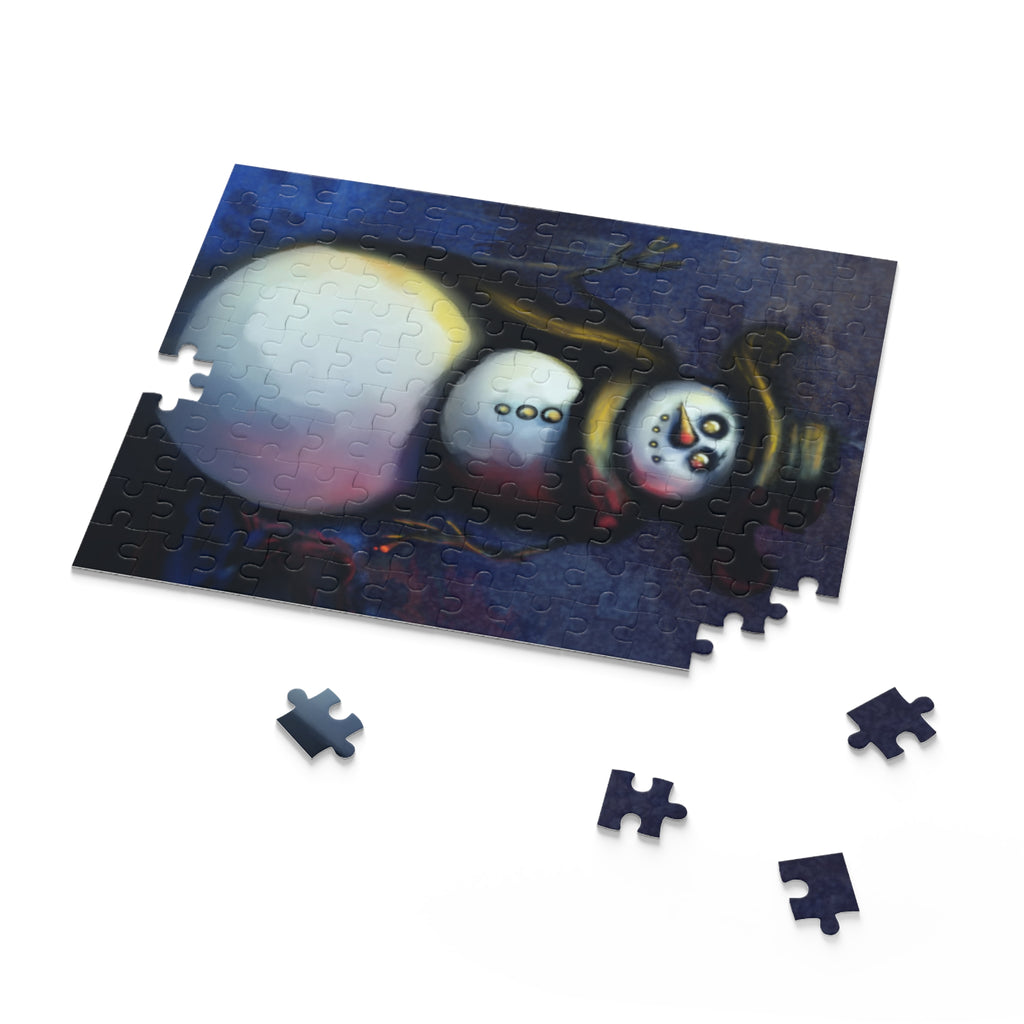 “Francis the Snowman” Puzzle (120, 252, 500-Piece) - Created by Marszs333