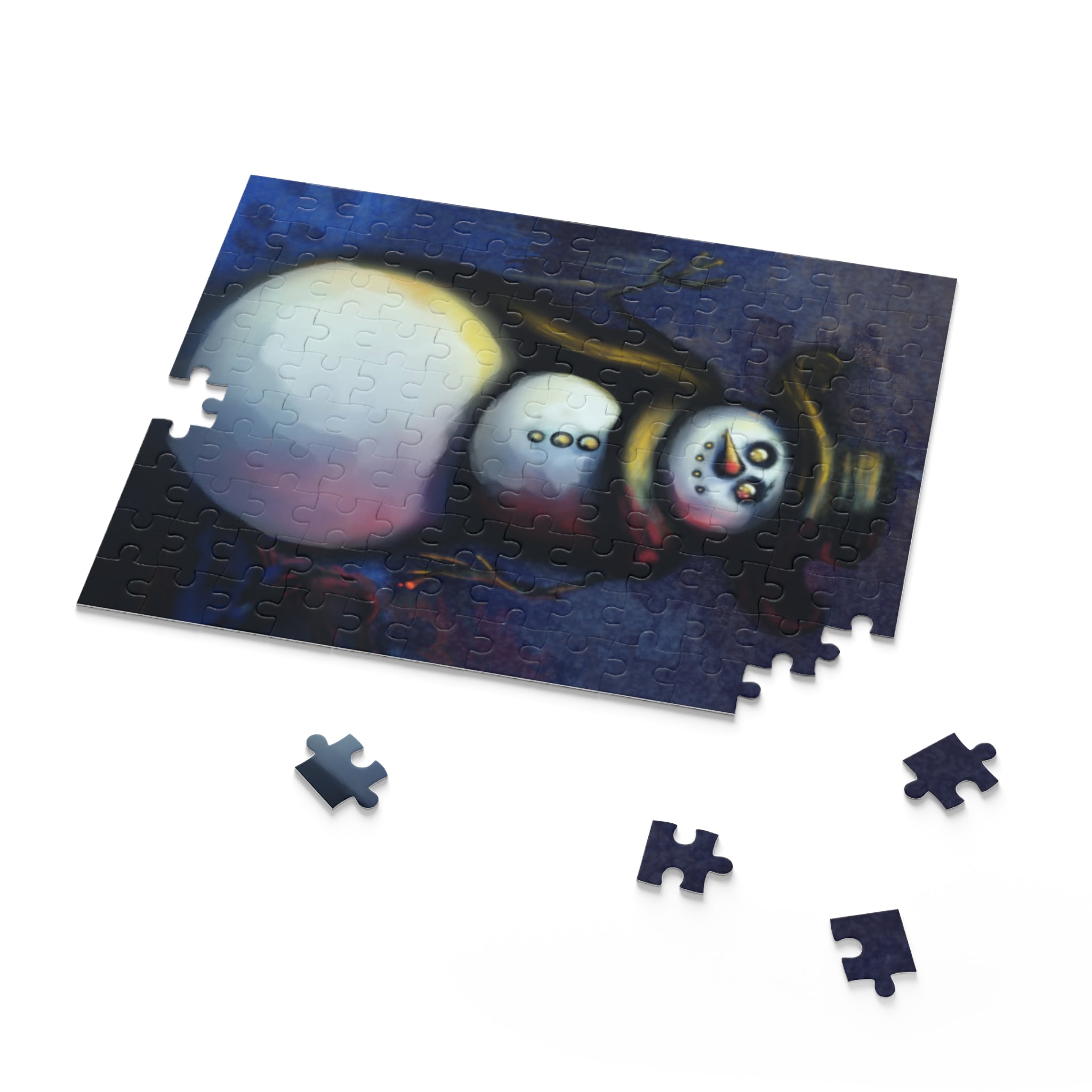 “Francis the Snowman” Puzzle (120, 252, 500-Piece) - Created by Marszs333
