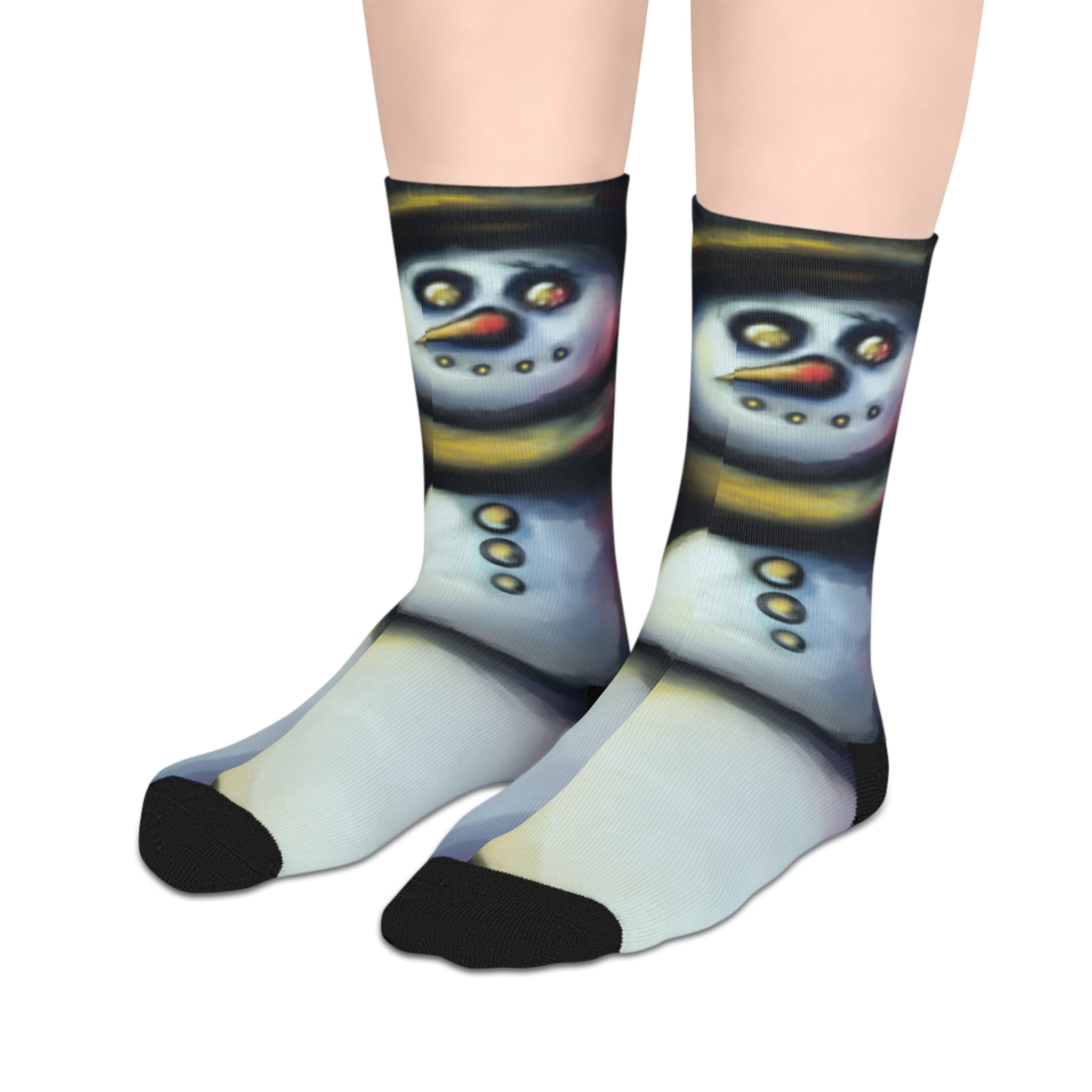 “Francis the Snowman” Crew Socks - Created by Marszs333