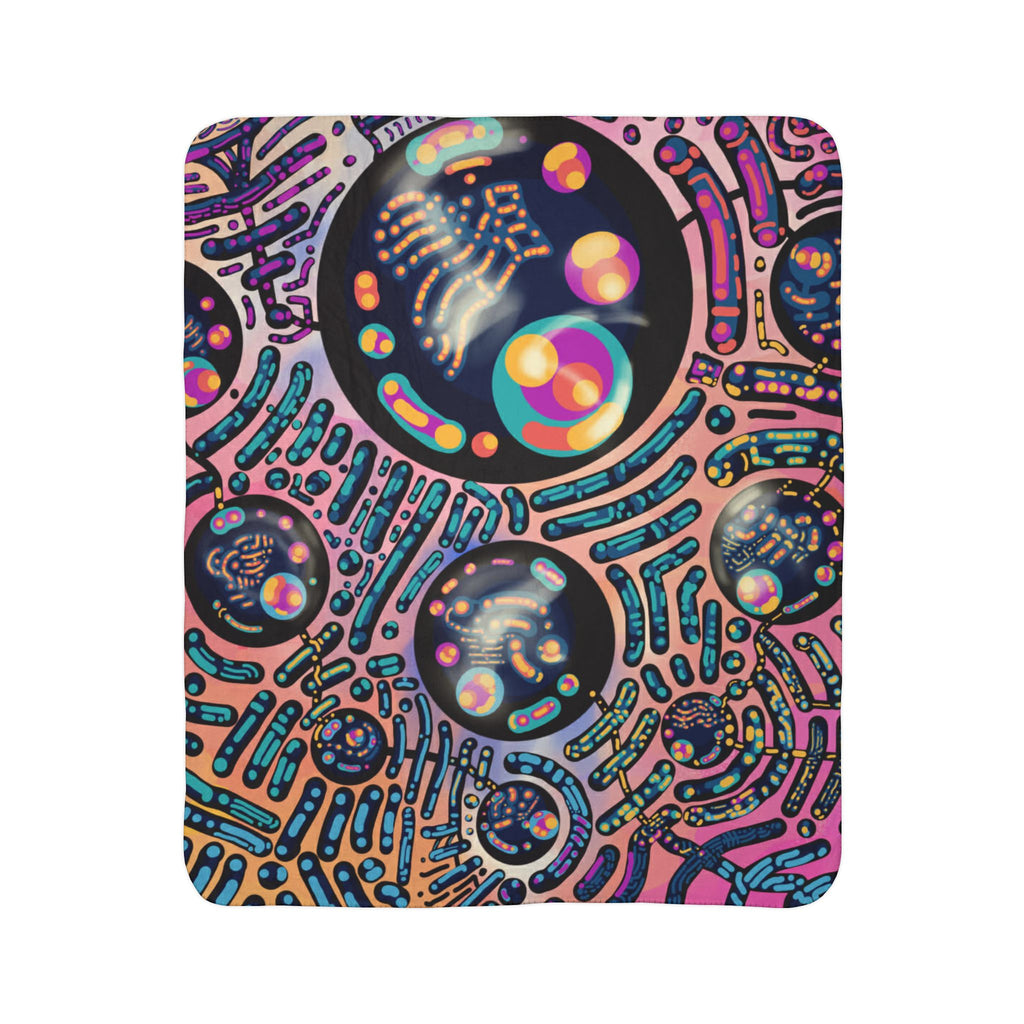 “Shiny” Fleece Sherpa Blanket - Created by Marszs333